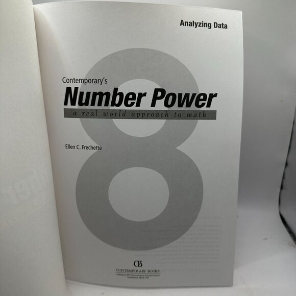 Contemporarys Number Power 8: Analyzing Data By Ellen C. Frechette - Picture 3 of 4